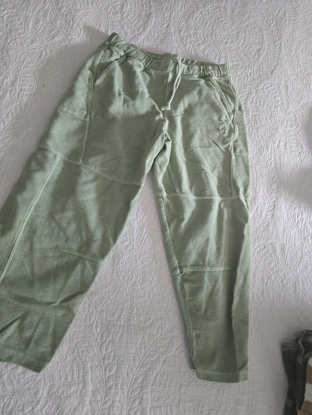 Womens Sage Green Jogger Pants